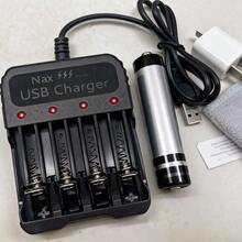 Universal Battery Charger For Home Digital Devices - Black - View 3