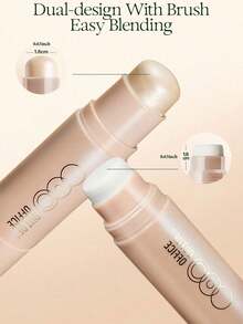 OUT OF OFFICE GLOWFIX Sculpting Stick G01 5g/0.18oz, Stik Kontur Wajah 3D Dua Ujung, Tekstur Halus Mudah Dibaurkan, Formula Bergizi Tahan Lama, Portabel untuk Penggunaan Sehari-hari dan Perjalanan, Mudah Diaplikasikan, Ramah untuk Pemula, Hadiah - # G01 - View 8