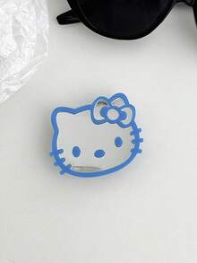 Sanrio Hello Kitty Cartoon Cat Phone Stand Mirror Sticker Adhesive Mirror Bow Tie Cat INS Style Retractable Phone Holder - Multicolor - View 18