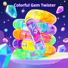 1件 Twist & Play Ice 透明系列 Tango 成人女性軟捏壓力紓壓玩具 史迪奇造型 隨身旅行迷你浴室玩具 教室用 聖誕文具壓力球 - 彩色 - 查看 14