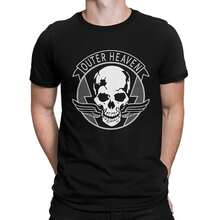 Men T-Shirts - 黑色 - 查看 4