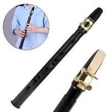 OUMINGYQ C Key Mini Saxophone High Pitch Saxophone With Velvet Storage Bag Portable Wind Instrument Suitable For Home Practice And Outdoor Entertainment - Multicolor - View 6