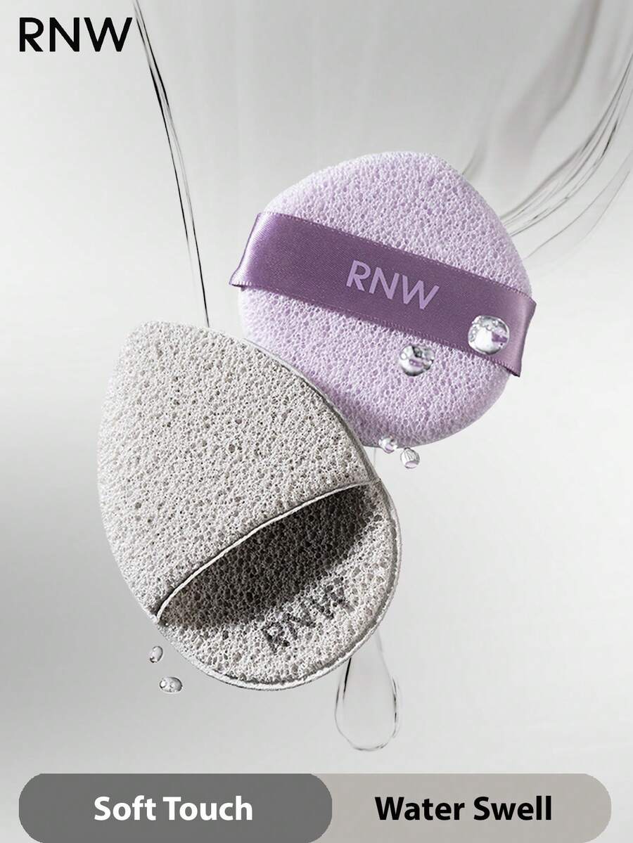 RNW Facial Cleansing Sponge, Face Cleaning, Soft Skin-Friendly, Easy To Rinse, Effective Cleansing Puff, 1 Pc,Brand Beauty Cosmetic Makeup - Teardrop Style - View 1