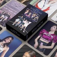 55pcs Pink Ink BP Small Cards World Tour BORNPINK Concert Collection Cards K POP Merchandise LOMO Cards Photocard, Photo Cards, Arirang, Bts21 Accessories, Bangtan, Photo Card, Photocard - Multicolor - View 4