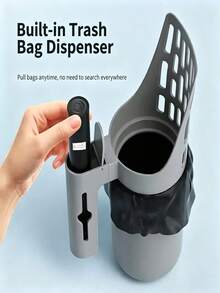 New Filtered Cat Litter Scoop, Easy Cat Waste Cleaning Trash Can, Poop Storage Box, Cat And Dog Waste Cleaning Supplies - Multicolor - View 6