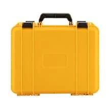 HaroldDol Watch Storage Box With 12 Slots Portable Plastic Suitcase Display Case With Latch, Shockproof ( Yellow )[Ideal Daily Accessory] - Yellow@FSLMGF8WWDFKH - View 6