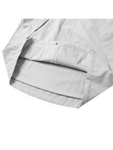 Under Armour Men's Sports Jacket, Woven Hooded Outdoor Casual Jacket 23600401-009 - Light Gray - View 6