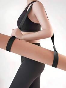 Portable Yoga Mat Shoulder Strap Anti-Slip Sports Mat Storage Strap, Unisex, Suitable For Yoga Stretching Fitness Workout, Holiday Gift, Home Gym Home Workout, Back To School Dorm Essential Accessory - Multicolor - View 5