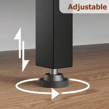 Estantería esquinera tipo L con arco – Librero industrial de 5 niveles – Marco metálico estable y estante amplio – Ideal para oficina, sala o dormitorio – Independiente, fácil de colocar - Negro - Ver 6