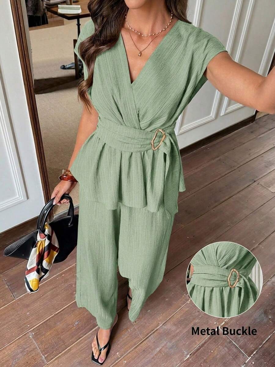 Women Two-Piece Outfits - 明茲格林 - 查看 1