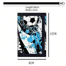 1 buah Dompet Lipat Tiga Bergambar Konsol Game Kartun Keren, Hadiah untuk Anak Laki-laki dan Perempuan, Cocok untuk Penggunaan Sehari-hari - MultiWarna - View 3