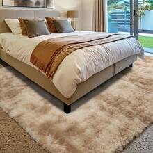 EDIMENS Living Room Rug 200x300, Washable Rug Beige, Non-Slip Extra Large Rug 160x230, Fluffy Modern Living Room Rug, Kids Room Rug, Grey Bedroom Rugs - Tie-dye Khaki - View 8