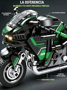 Kids Block Motorcycles - Multicolor - View 9