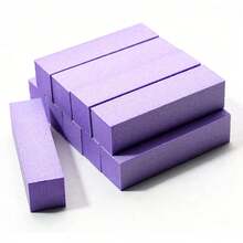 3/5/10/15 PCS Nail Buffer Block, Medium/Fine Grit 100/180 Finishing Buffers For Acrylic Nails Gel Polish Nails, 3 Way Professional Pedicure Manicure Buffer Kits - Multicolor - View 4