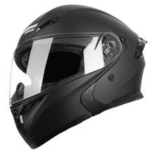 Crown Racing Motorcycle Dual Visor Flip Up Modular Open Face Helmet DOT Approve Motorcycle Helmets - Multicolor - View 13