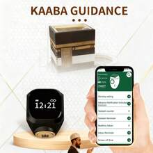 Zikr Ring Digital Prayer Counter Ring, Muslim Azan Alarm Clock, APP Support, Digital Counting, Prayer Reminder, Smart Ring Counter, Waterproof - View 7