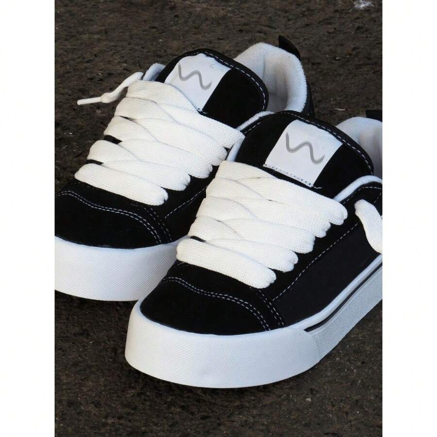 Stylish Casual Sneakers Unisex Flat Sole Classic Traditional Lightweight Comfortable Street - 知識 - 查看 1