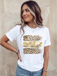 Women T-Shirts - 白色 - 查看 2