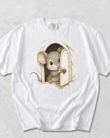 Women T-Shirts - 白色 - 查看 1