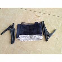 DOUBLE FISH Table Tennis Net - Black + Nylon - View 3