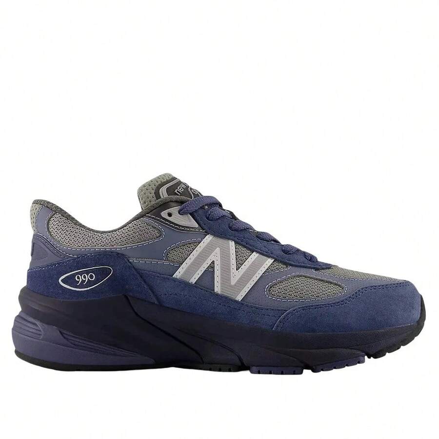 New Balance 990v6 GC990LT6 Sneakers Kids US 6 Blue Gray Lifestyle Shoes HAWK610 - Blue - View 1