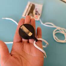Automatic Shoelace Magic Prop, Battery-Free Self-Threading Shoelace Tool, Suitable For Street Performance And Party Fun - Black and White - View 10