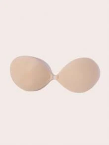 Lignisse Women Sticky Bra Invisible Adhesive Bra Strapless Backless Push Up Breast Lift Bra Reusable Nipple Cover Seamless Bra For Wedding Dress Party - Multicolor - View 12