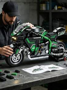 Kids Block Motorcycles - Multicolor - View 6