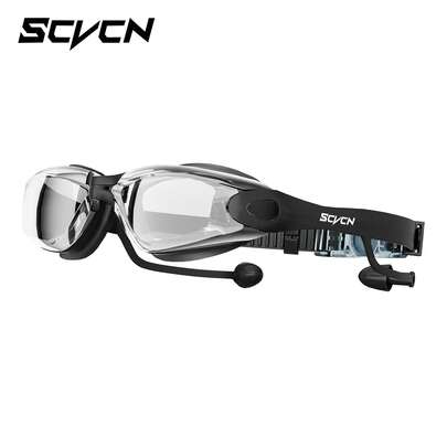 SCVCN Women's Professional Anti-Fog Waterproof Swimming Goggles With High Definition Clear Lenses, Adult Swimming Goggles With Earplugs