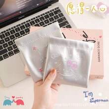 Tas Penyimpanan Aksesori Kartun Hello Kitty Kawaii Sanrio, Tas Penyimpanan Kosmetik Portabel, Headphone, Lipstik, Tas Kemasan Tambahan untuk Perjalanan - Tas Penyimpanan Perhiasan - View 2