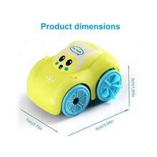 Children's Wind-Up Chain Car, Fun Bathroom Bath Toy, Kids Land And Water Amphibious Car, Baby Party Holiday Gift Easter Filler, Random Color - Multicolor - View 8