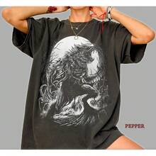 Men T-Shirts - 黑色 - 查看 1