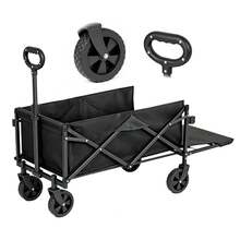 Garden Carts - [5-inch Wheel, Flat-folding, Rear-opening Type] 80L - View 3