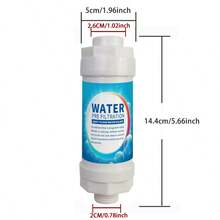Shower Head Water Filter, Home Faucet Pre-Filter Water Purifier Filter Cartridge, Bathroom Shower Head Filtration Water Purifier, Shower Water Filter, Home Water Heater Pre-Filter Water Purifier, Dorm Faucet Shower Head Universal Filter Cartridge - Upgraded Filter - View 8