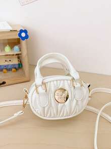 This Stylish Solid-Color Mini Handbag Is Perfect Traveling, Shopping, Attending Parties, And Also Makes A Great Gift For Friends. - Multicolor - View 6