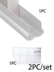 93cm/件 PVC門底密封條，防噪音防風，適用於空調房與臥室 - 多色 - 查看 13