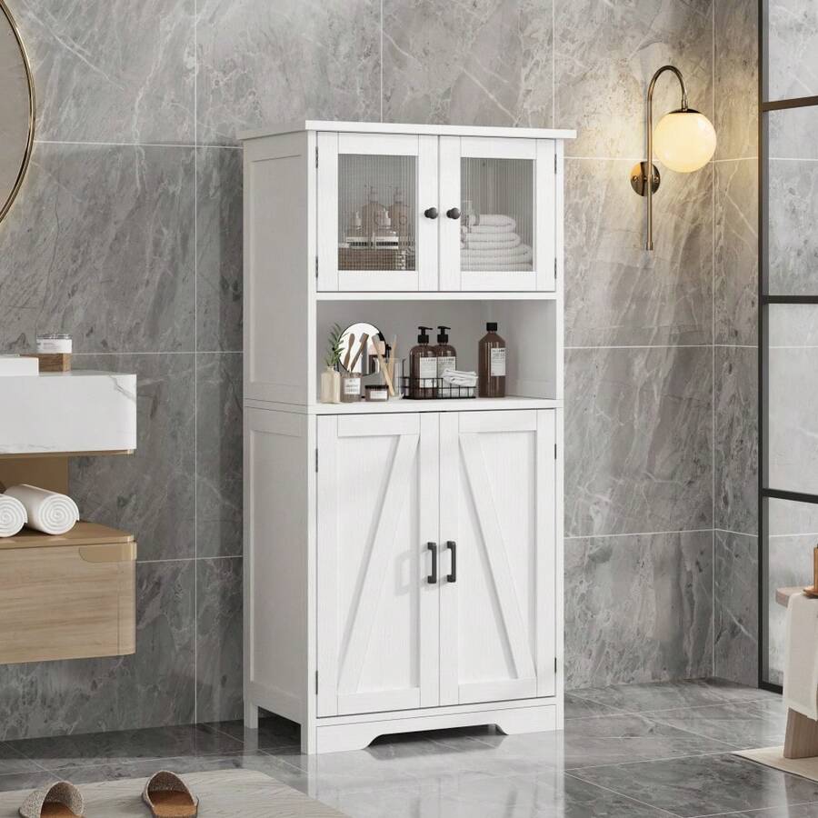 Kselythan Buffets & Sideboards - White - View 1