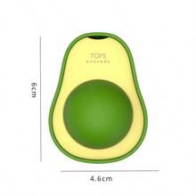 Rotatable Healthy Wall Ball With Natural Catnip, For Cleaning Cat Teeth, Can Be Used As Toy And Cat Scratching Accessory - Green - View 3