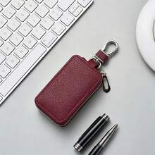 Custom Text Logo Car Key Pouch Unisex Car Key Storage Bag Creative Fashion Minimalist Waist Hanging Keychain - Multicolor 2 - View 13