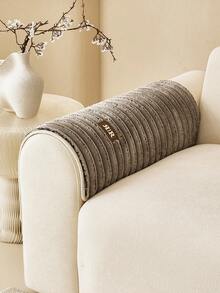 1pc Soft Cotton Velvet Minimalist Fashion Sofa Cushion 1234 Seat Sofa Seat Pad Armrest Backrest Pad Sofa Cover All Season Universal - Light Grey - View 9