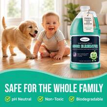 Limpiador multiusos para eliminar olores de mascotas - pH neutro - Limpiador de pisos con olores fuertes - Eliminador de olores de mascotas para el hogar - El mejor eliminador de olores para ga - 1 - Ver 3