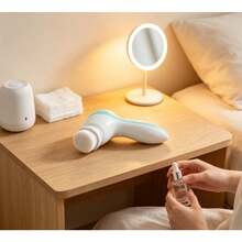 Electric Foot File, Callus And Dead Skin Remover, Rechargeable, At-Home Foot Care - Blue - View 3