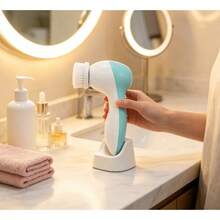 Electric Foot File, Callus And Dead Skin Remover, Rechargeable, At-Home Foot Care - Blue - View 4