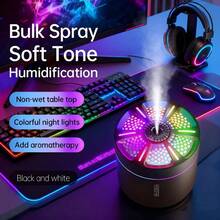 USB 便攜式迷你加濕器,7 色 RGB 花瓣氛圍夜燈,靜音超音波噴霧擴香機,香氛精油擴香器,適用於汽車、臥室、桌面、居家辦公室 - Mist - 查看 12
