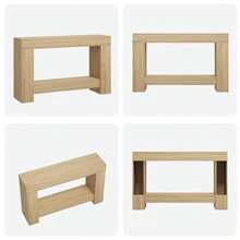 Kselythan Sofa & Console Tables - Khaki - View 4
