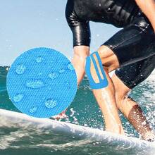 10pcs Pre-Cut Knee Sports Tape, Elastic Customized Contour Sports Tape, Pressure Knee Support Tape, Suitable For Sports Stability And Daily Exercise - Blue - View 5