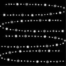 3pcs Cute Room Decor Snowflake, Laser And White Paper Snowflake Hanging Decorations, Suitable For Baby Shower Decoration, Holiday Hanging Decor, Children's Room Decoration - Multicolor - View 8