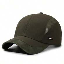 1pc Men's Baseball Cap, Summer Men's Hat, Minimalist, Outdoor Casual Quick-Dry Sun Protection, Daily Outfit Styling - 56-60 - View 7
