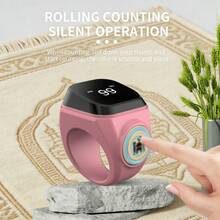 Muslim Prayer D01 Counter Smart Ring, Multifunctional Waterproof Time Reminder Smart Control Bluetooth Ring, Smart Counting Finger Ring - View 7
