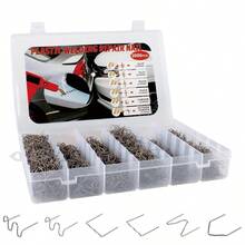 3000PCS Plastic Bumper Repair Kit - 6 Types Hot Stapler 0.60.8mm Plastic Welding Projects - A - View 1